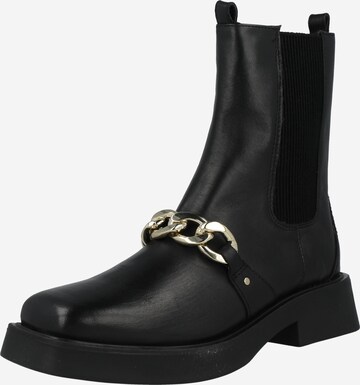 River Island - Botas Chelsea en negro: frente