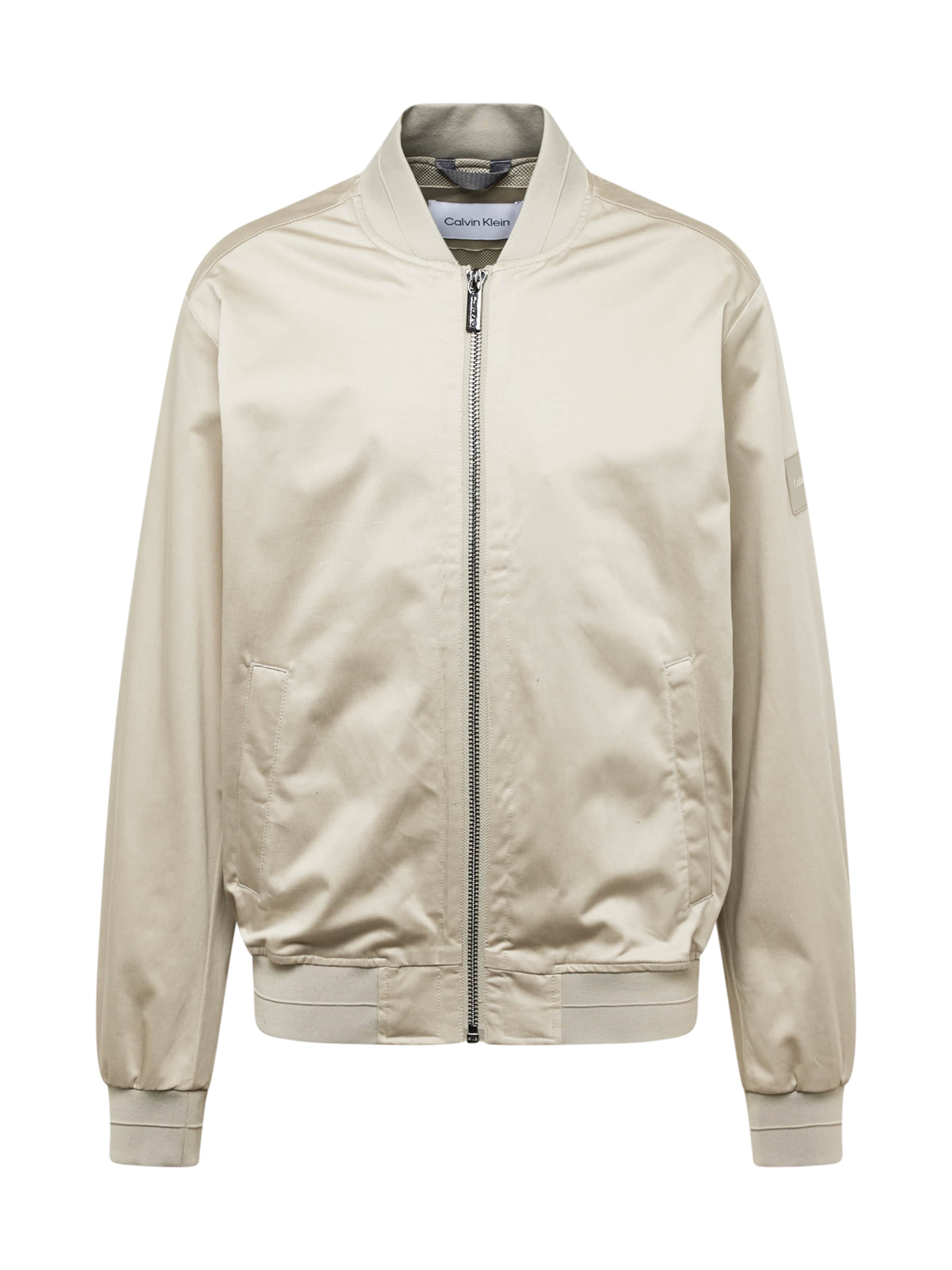 Geacă de primăvară-toamnă 'HERO' de la Calvin Klein pe bej: față