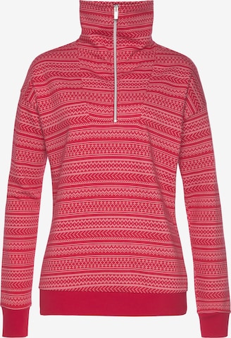 s.Oliver Sweatshirt in Rot: Vorderseite