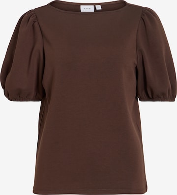 VILA - Camiseta 'VIREFLECT' en marrón: frente