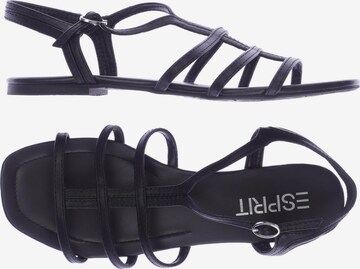 ESPRIT Sandalen 40 in Schwarz: predná strana