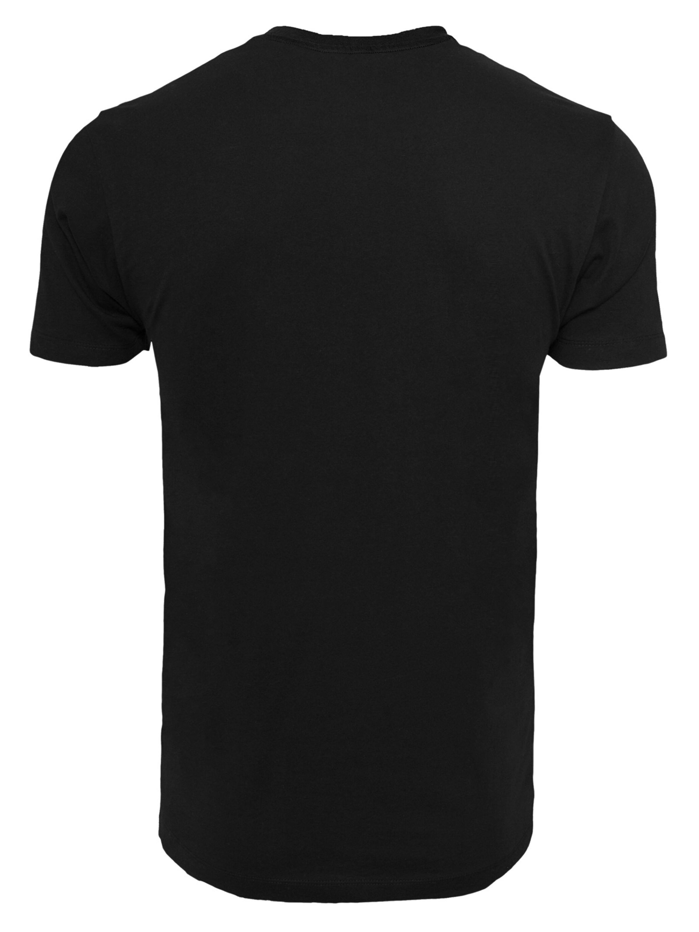 F4NT4STIC T-Shirt 'Looney Tunes Tasmanian Devil Face' in Schwarz