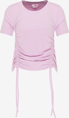 T-shirt MYMO en violet : devant