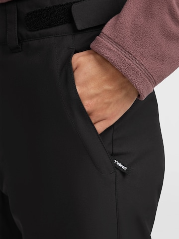 O'NEILL Slimfit Outdoor hlače | črna barva