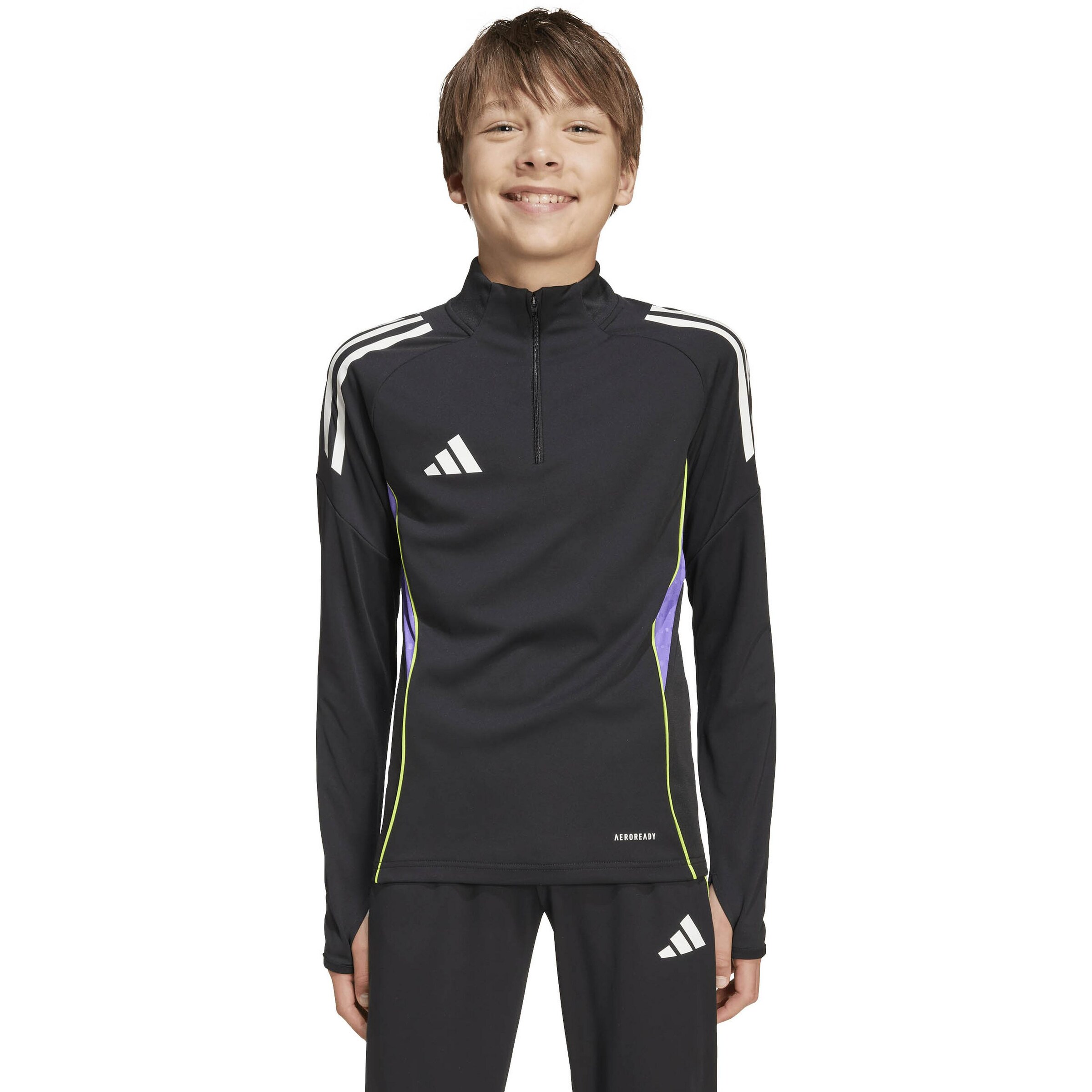 ADIDAS PERFORMANCE Athletic Sweatshirt in Black