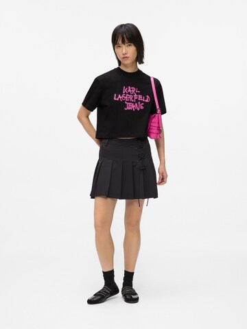 KARL LAGERFELD JEANS Särk, värv must