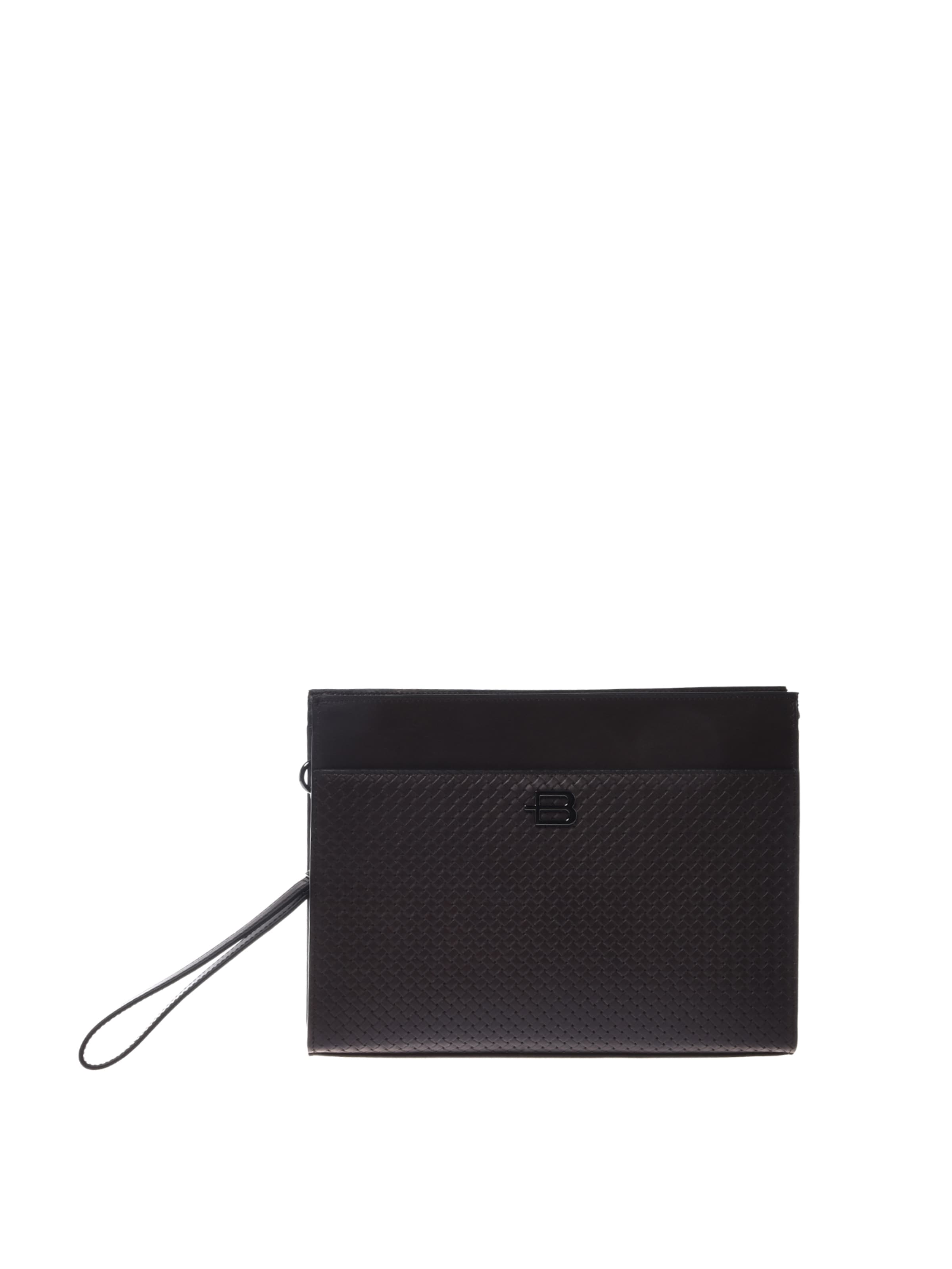 BALDININI Clutch in One Size in Black, Item view