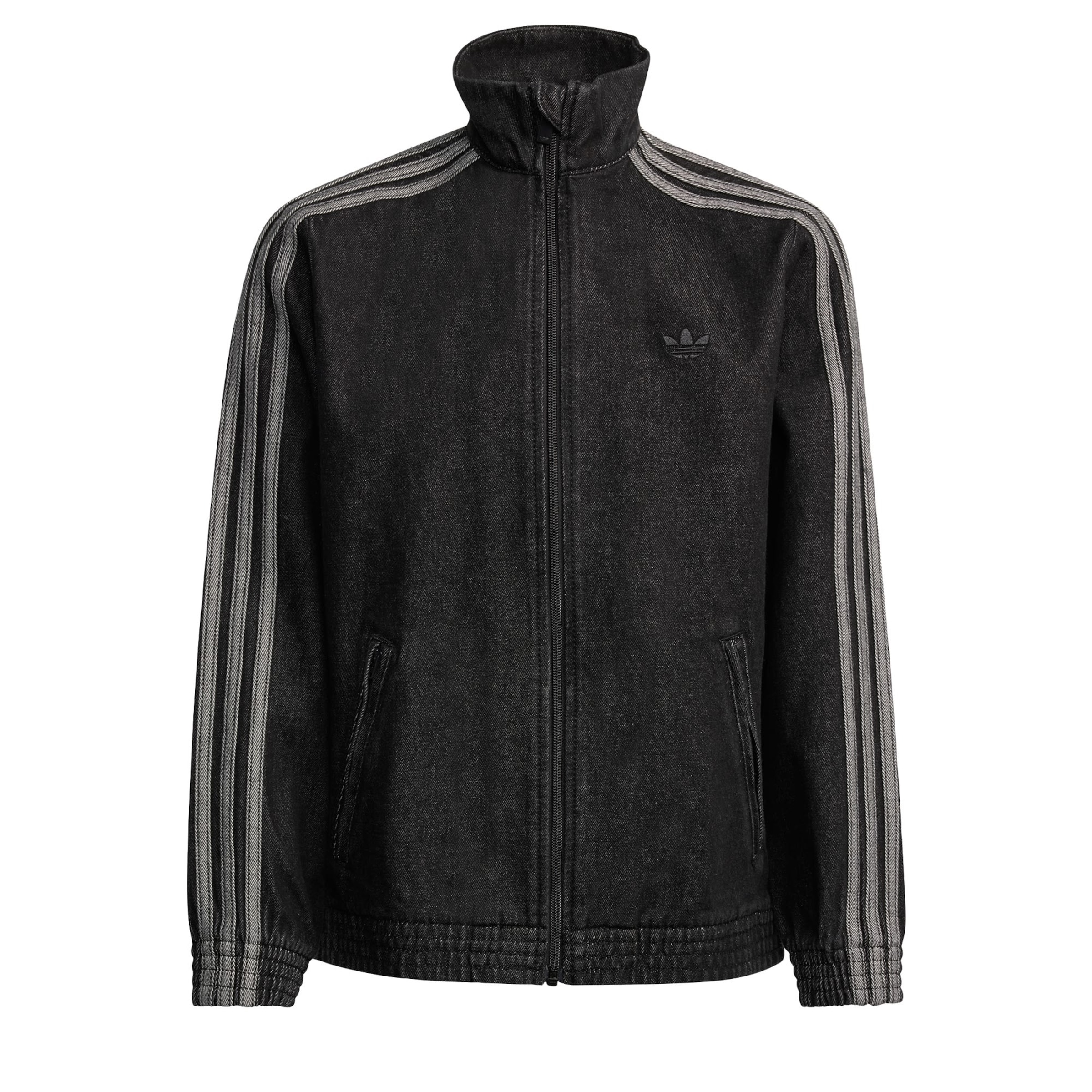 ADIDAS ORIGINALS - Chaqueta de entretiempo 'Firebird' en negro: frente