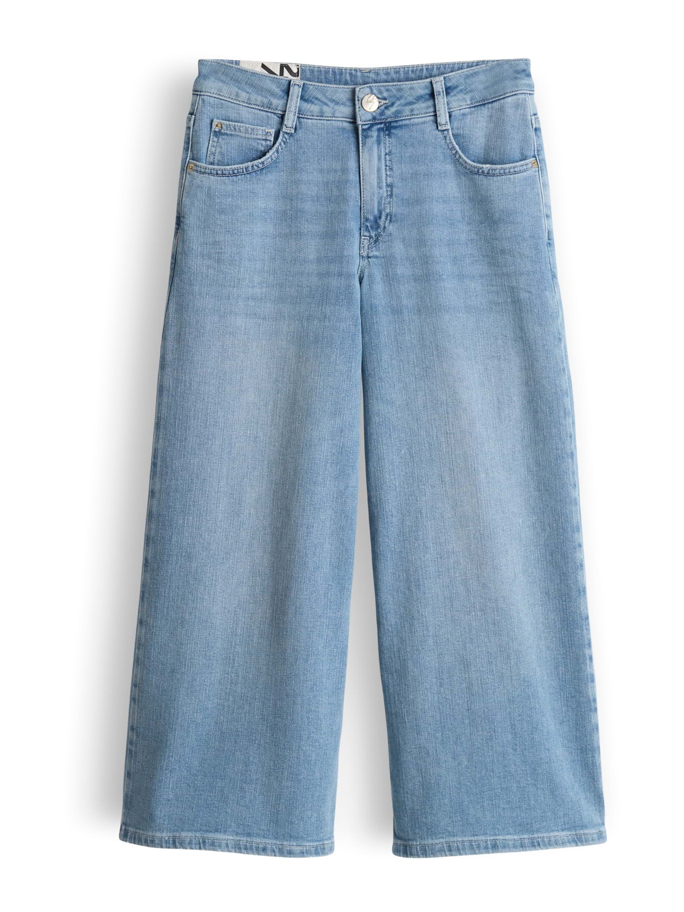 OPUS Laiad sääred Teksapüksid 'Minah Airy', värv sinine: eest vaates