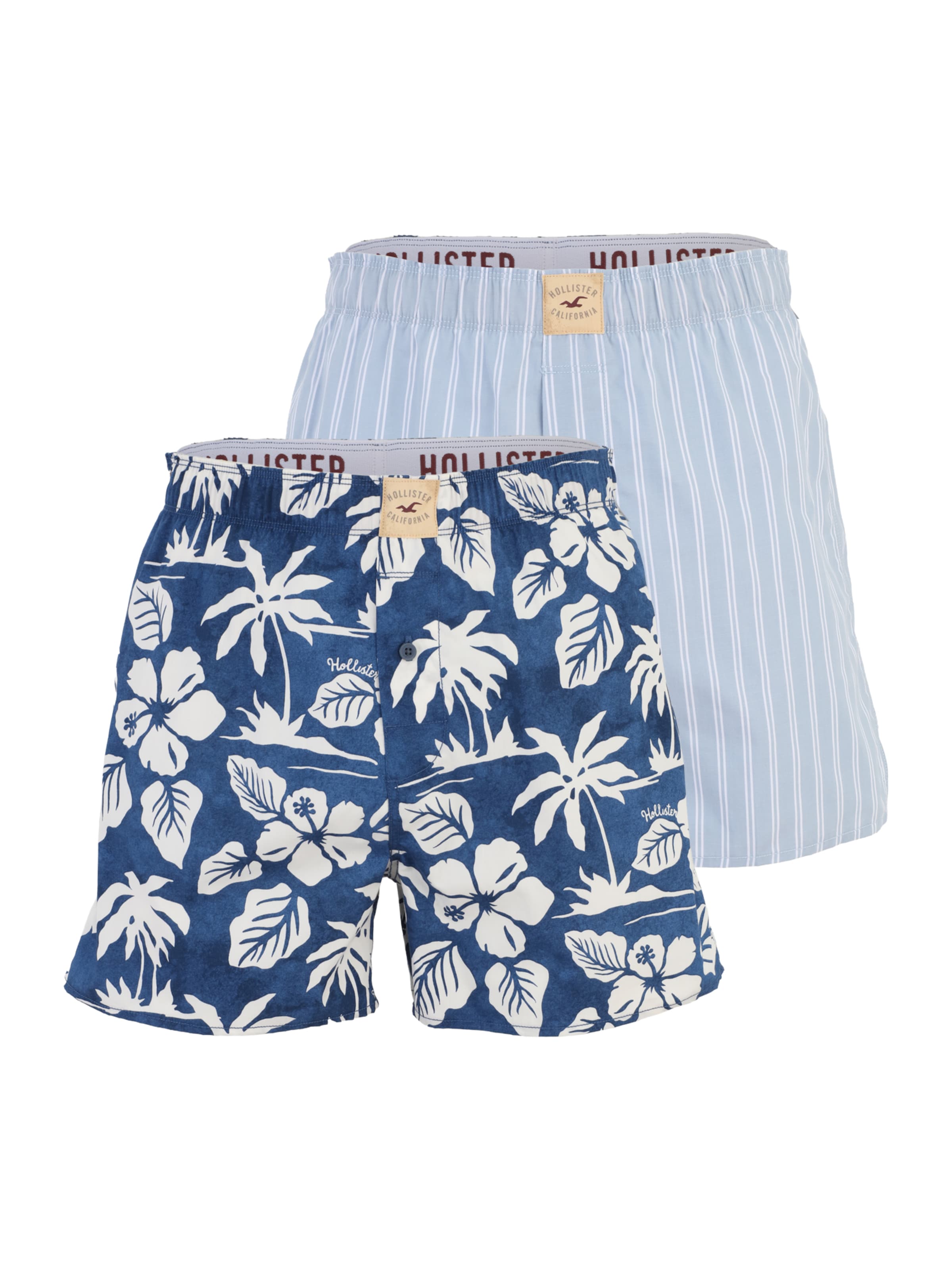 HOLLISTER Boxershorts in Blauw: voorkant