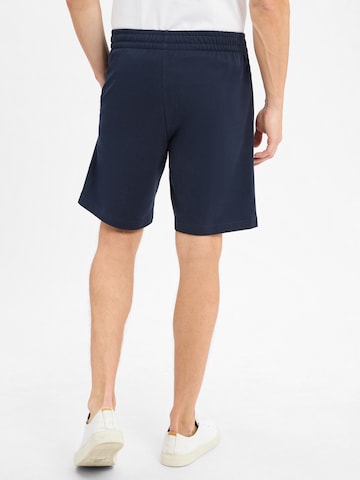 EA7 Emporio Armani Regular Broek in Blauw