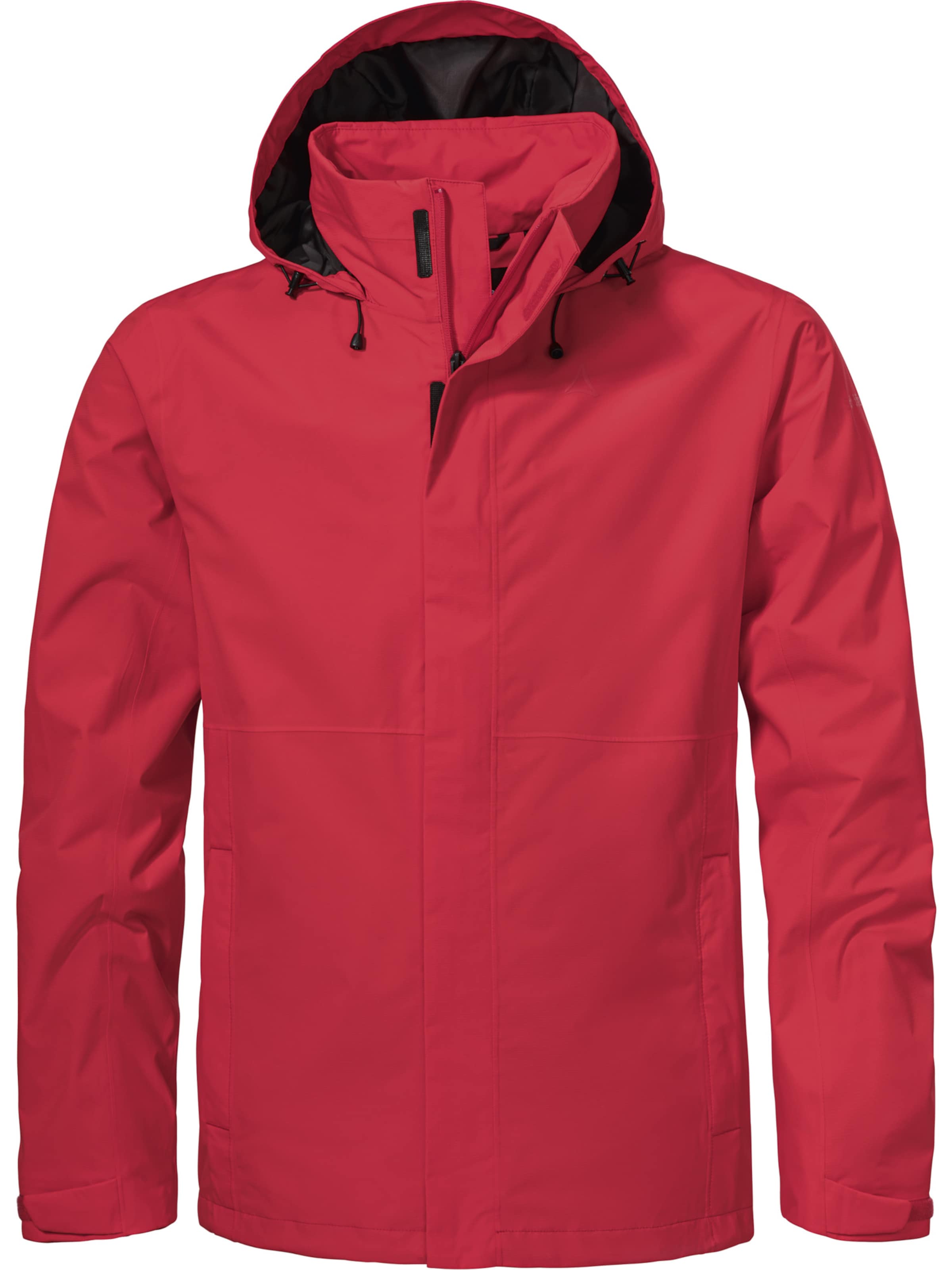 Veste outdoor Schöffel en rouge : devant