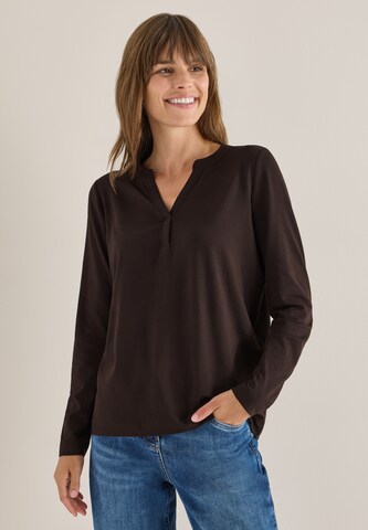 CECIL Shirt in Braun: Vorderseite