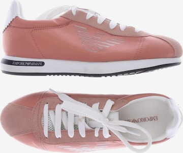 Emporio Armani Sneakers & Trainers in 36 in Pink: front