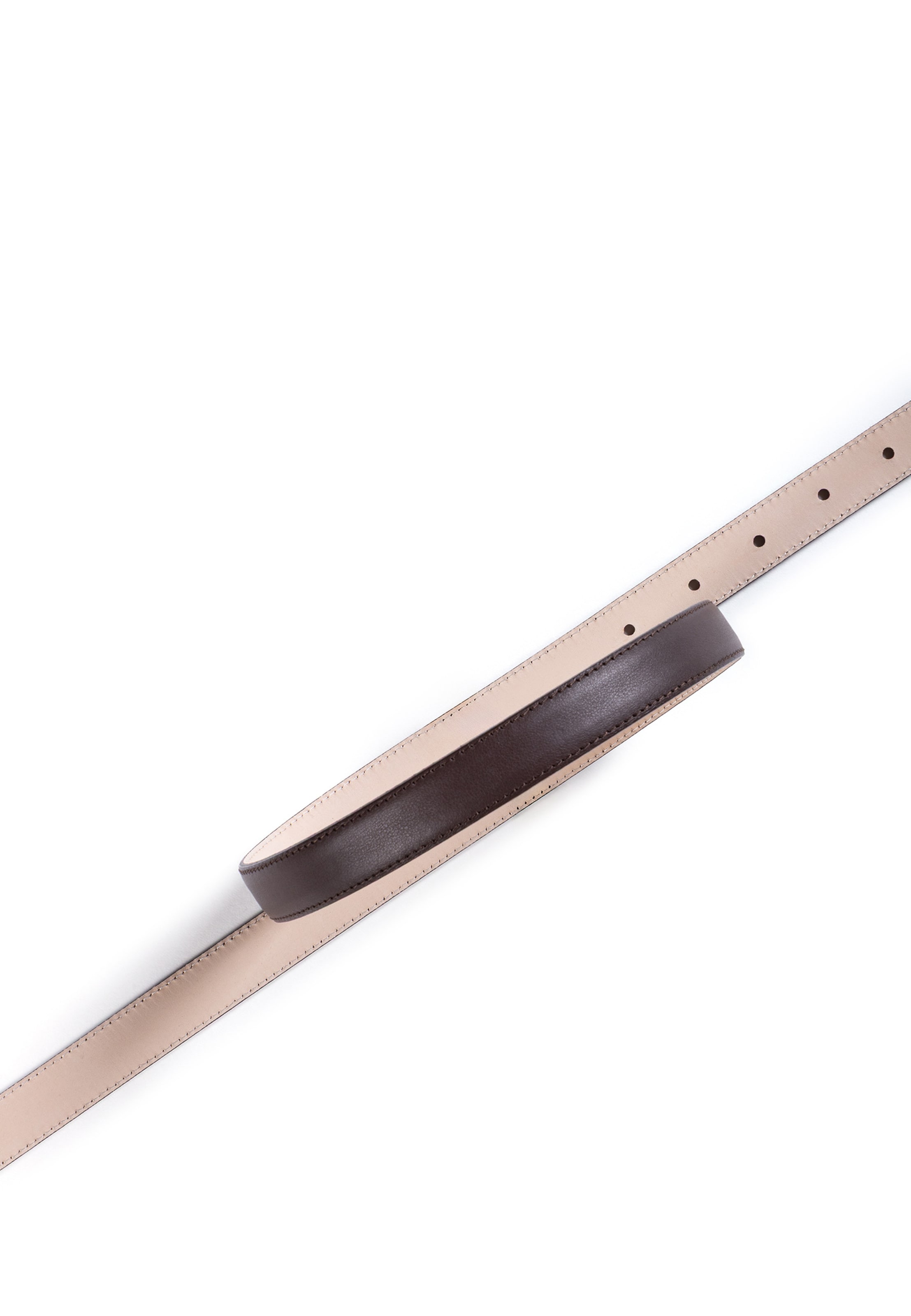 Ceinture ' LOGO GÜRTEL 2 cm ' Roeckl en marron