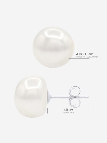 Orecchini 'RAMBOUILLET' di Ateliers Saint Germain in bianco