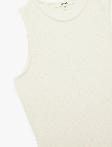 Koton Kleid in Weiß