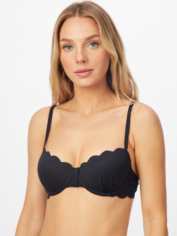 Hunkemöller T-Shirt BH in Schwarz: Vorderseite