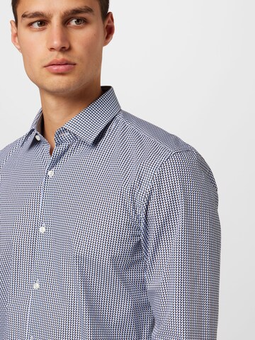 Coupe slim Chemise 'Kenno' HUGO en bleu