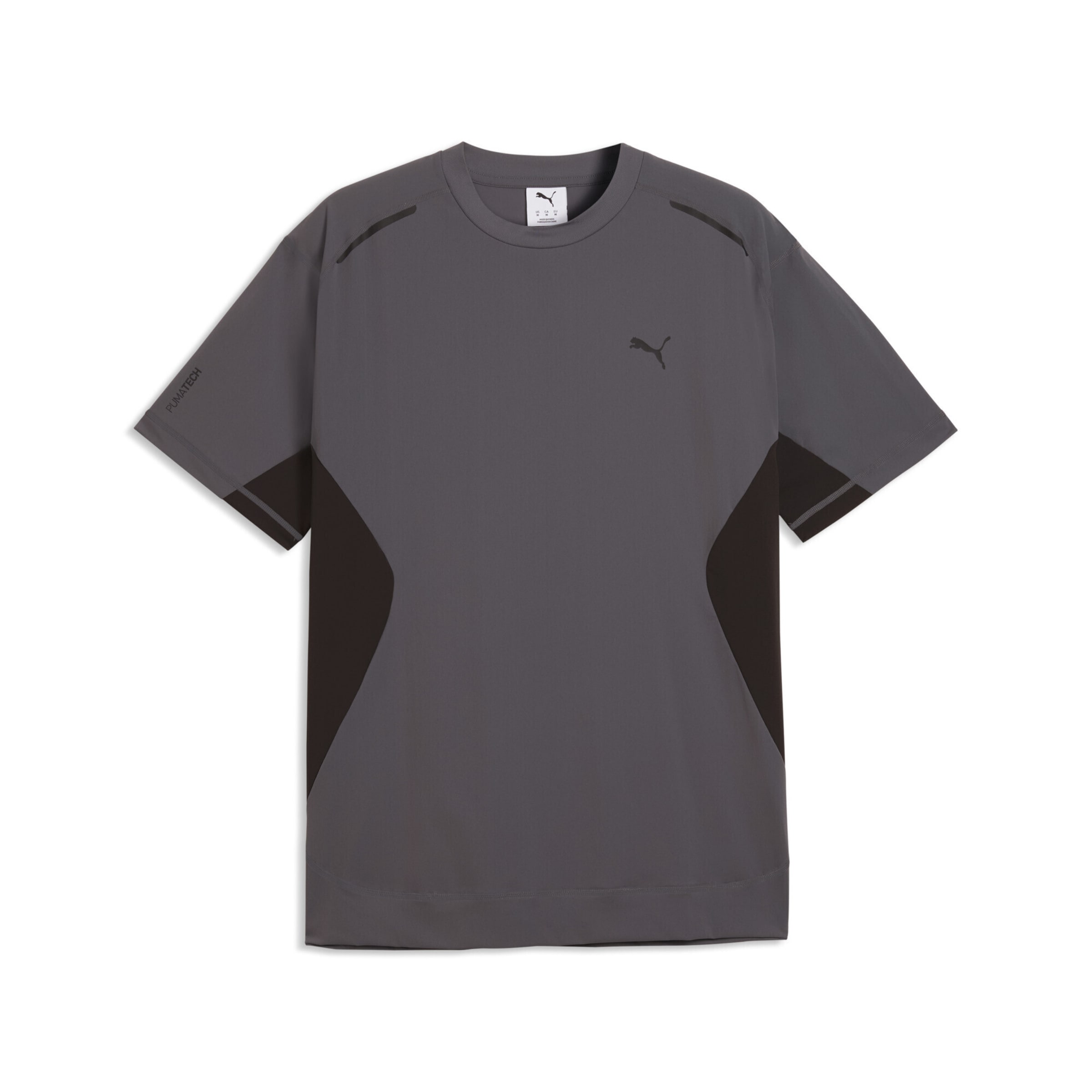 PUMA Functioneel shirt in Grijs: voorkant