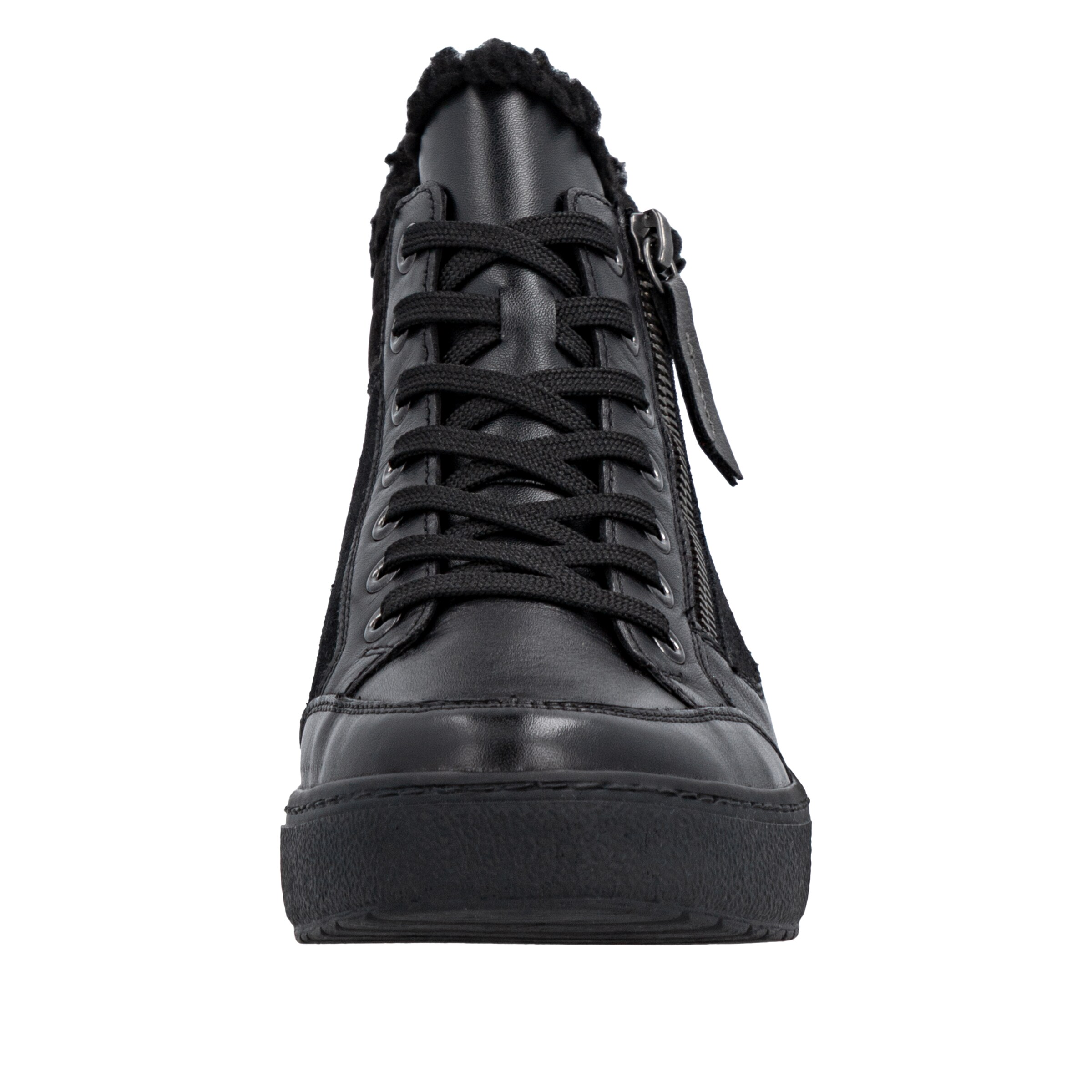 REMONTE Schnürstiefelette in Schwarz