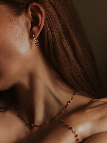 Akitsune Earrings 'Unity' in Gold: front