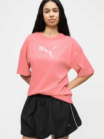 Tricou 'ESS' de la PUMA pe roz
