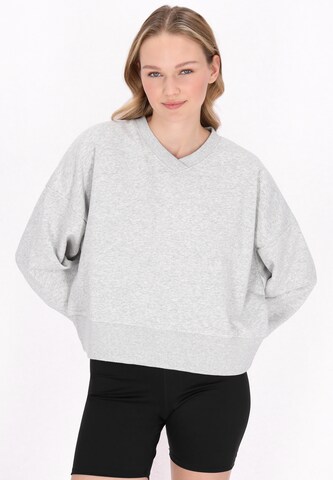 myMo ATHLSR Sweatshirt 'Back To School' in Grey: front