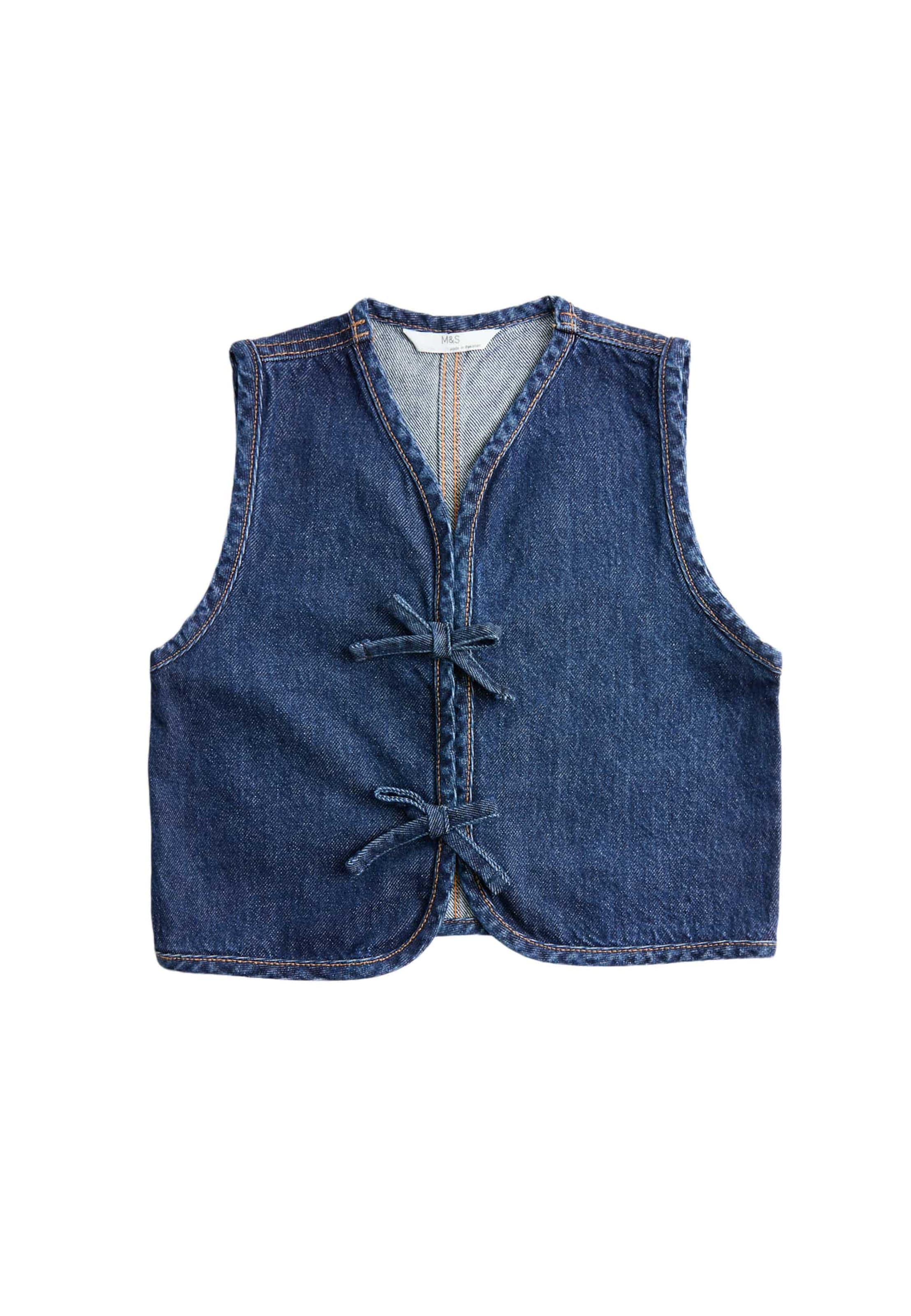 Marks & Spencer Vest in Blue: front