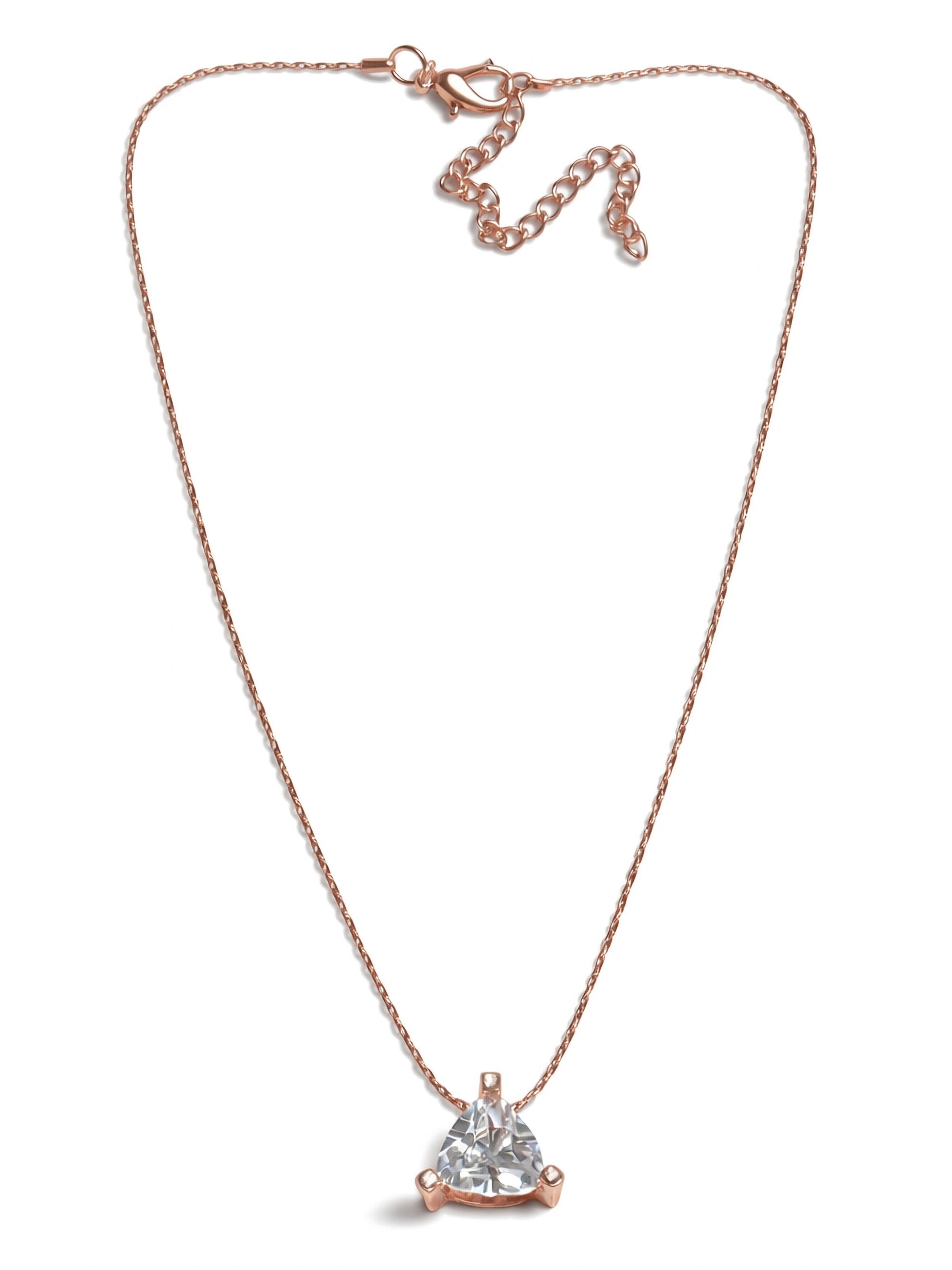 COLLEZIONE ALESSANDRO Necklace 'Zora' in Rose gold, Item view