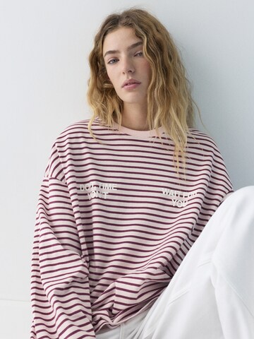 Pull&BearMajica 'PACIFIC TIME' - roza boja