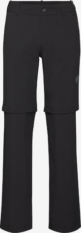 MAMMUT Outdoorhose in Schwarz: Vorderseite