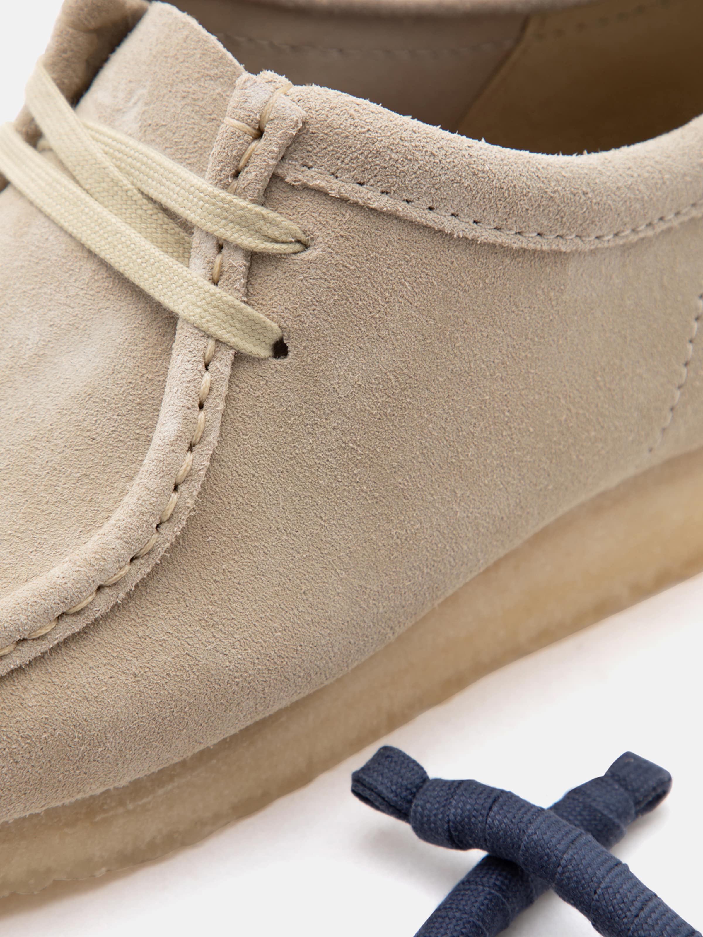 Clarks Originals Moccasins 'Wallabee' in Sand | ABOUT YOU