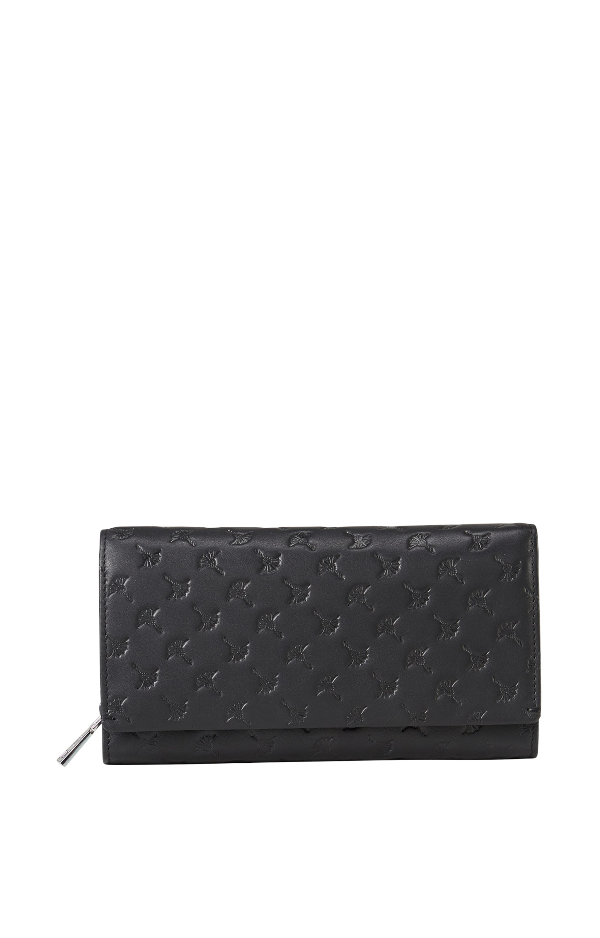 JOOP! Wallet 'Leggero Stampa Europa' in Black: front