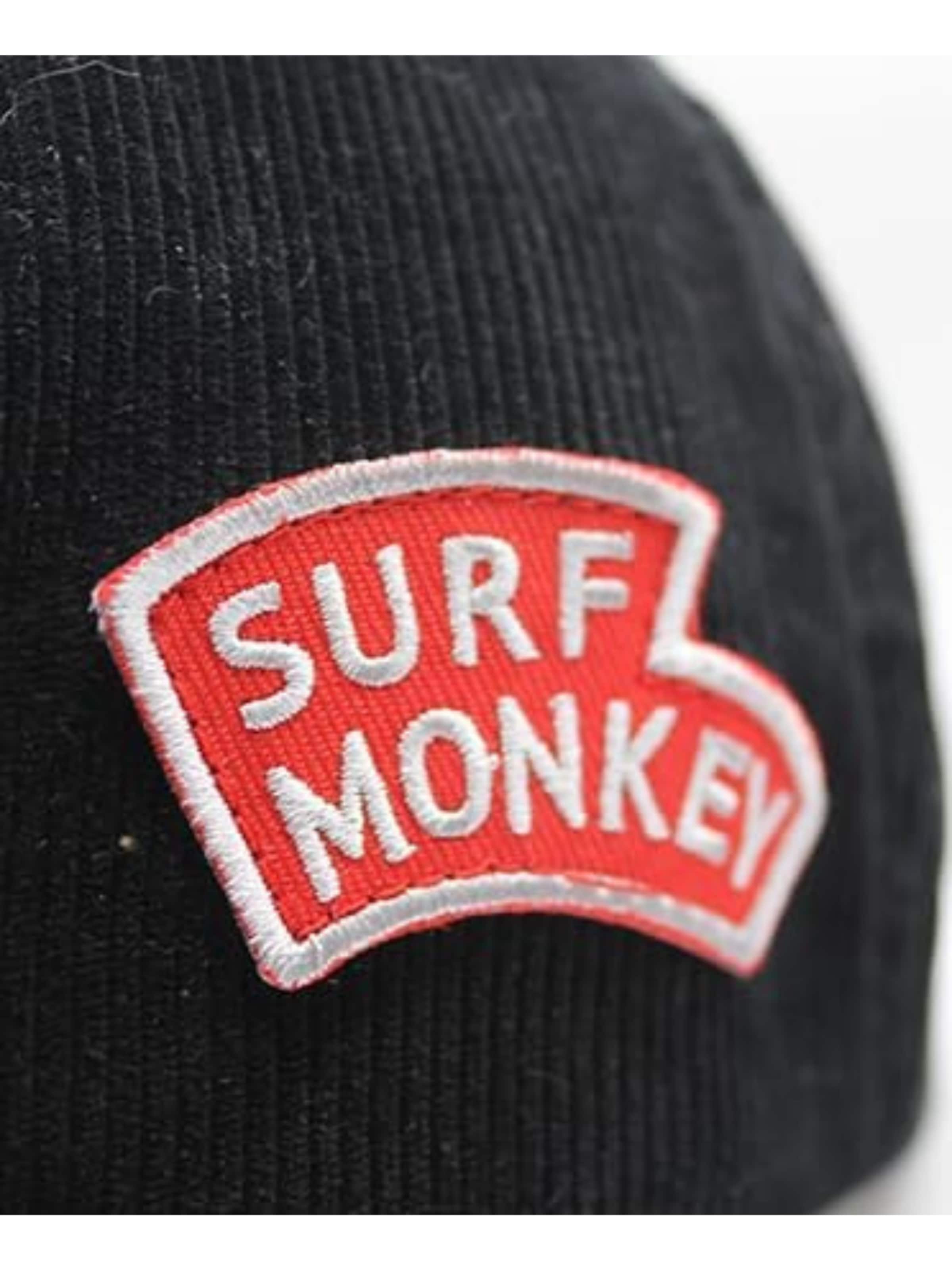 Casquette de sport Surf Monkey en marron