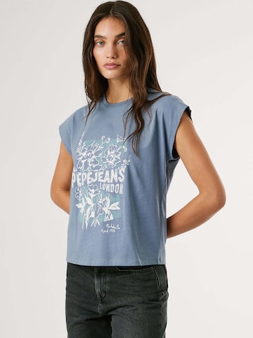 T-shirt 'BERNICE' Pepe Jeans en bleu