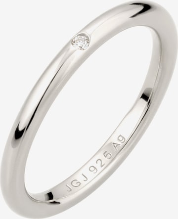 Bague ELLI en argent : devant