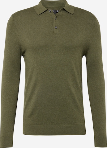 BURTON MENSWEAR LONDON Shirt in Green: front