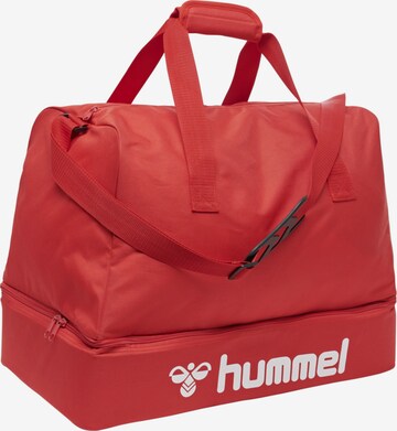 Sac de sport Hummel en rouge : devant