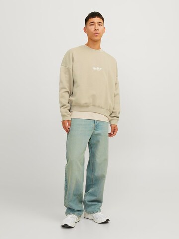JACK & JONES Sweatshirt 'Brooklyn' in Grijs