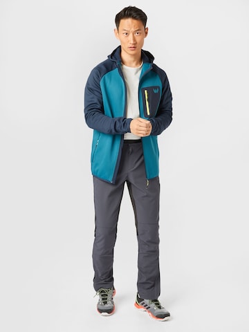 Whistler Athletic Fleece Jacket 'Salen' in Blue