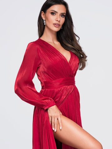 Ombre Abendkleid‌‌‌ in Rot