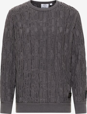 Carlo Colucci Sweater 'De Cardona' in Grey: front