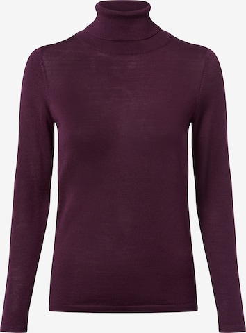 Brookshire Sweater in Purple: front