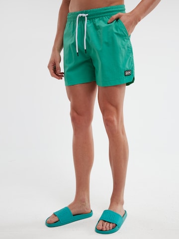 BIG STAR Badeshorts 'Rafansisos' in Blau