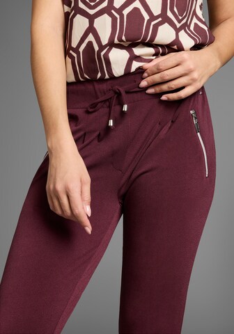 LAURA SCOTT Tapered Hose in Rot