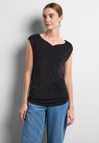 STREET ONE Shirt in Schwarz: Vorderseite