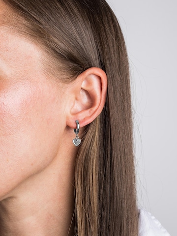 Akitsune Earrings 'Adoration' in Silver