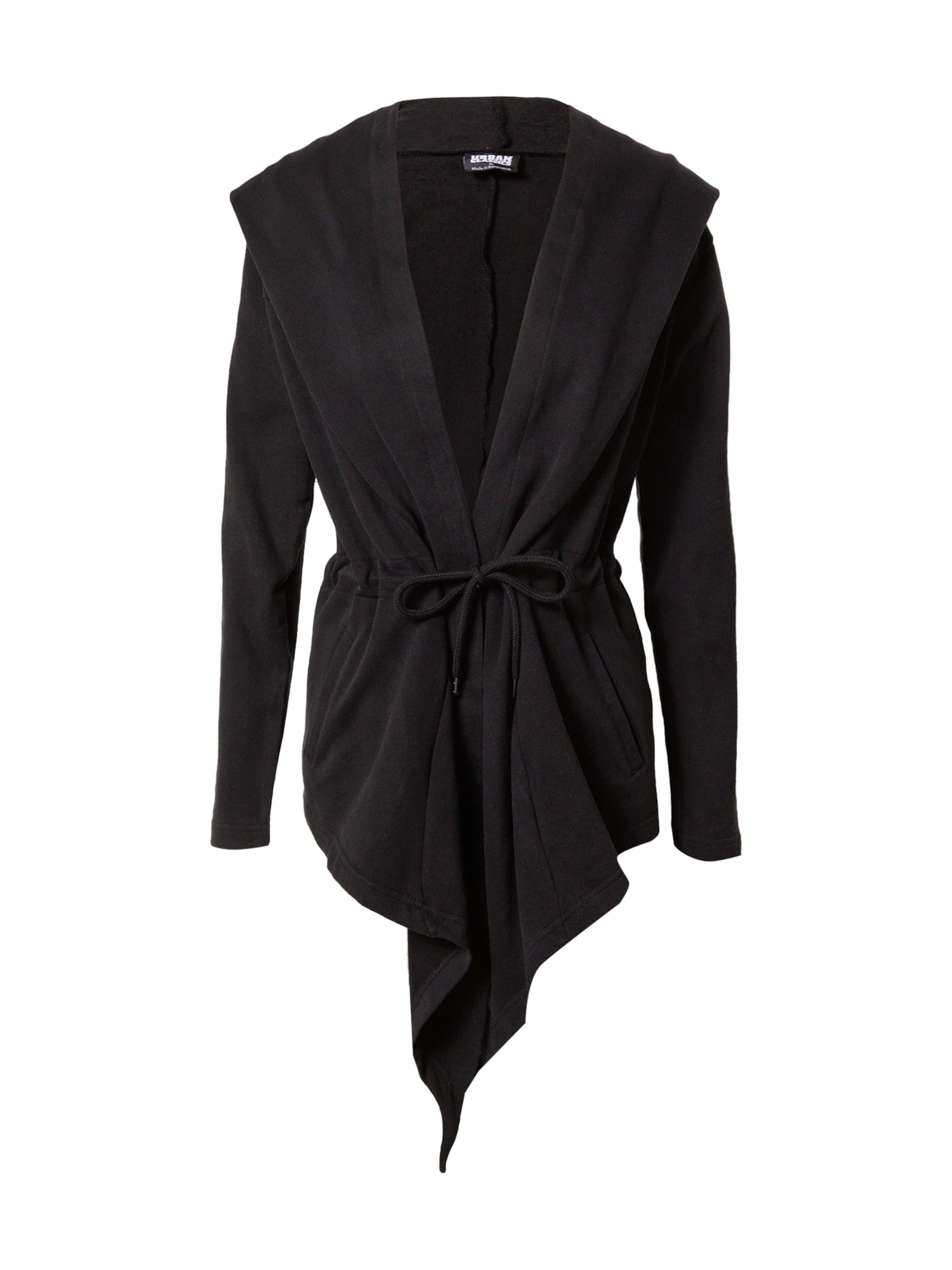 Geacă tricotată de la Urban Classics pe negru: față