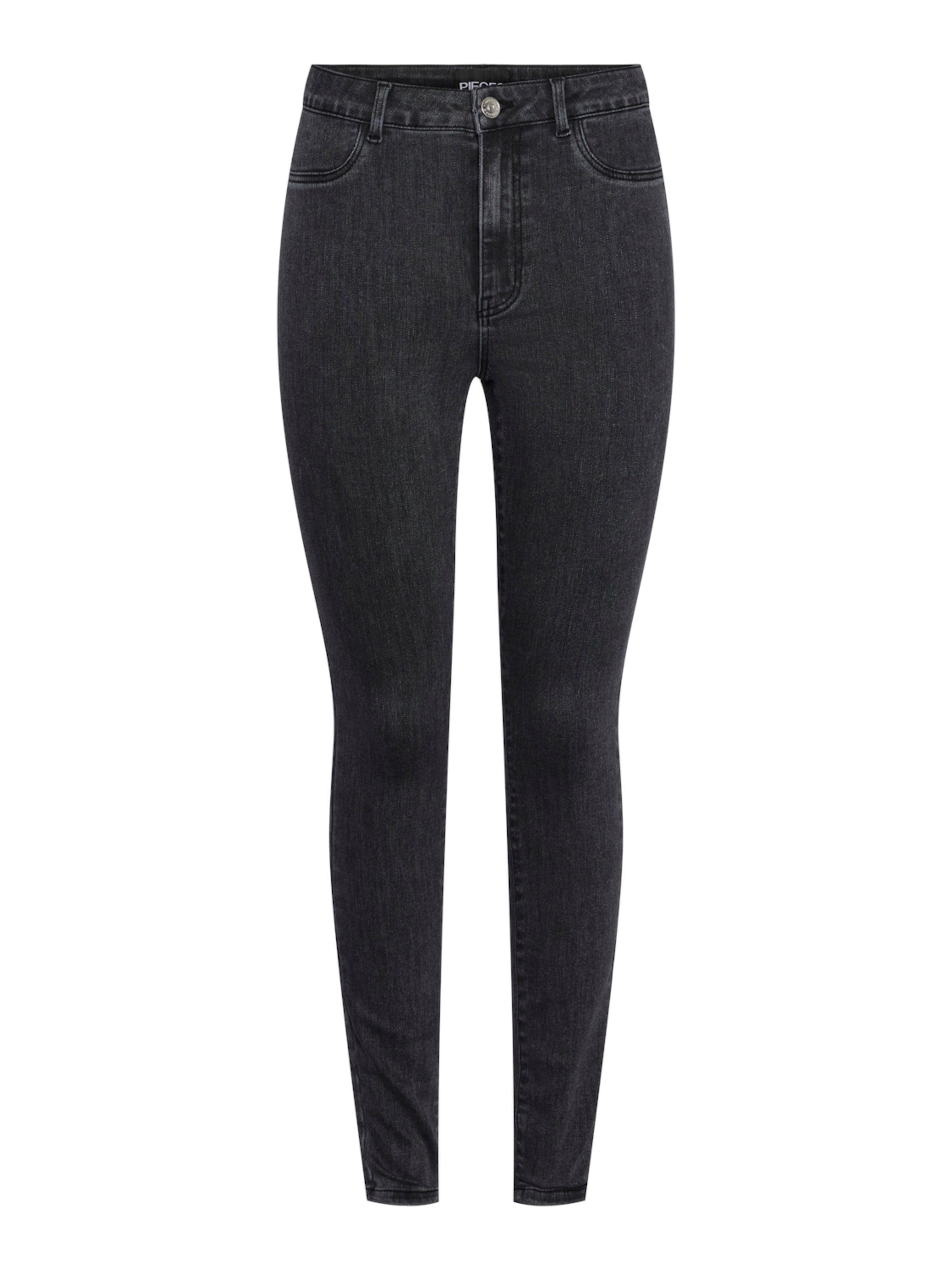 Skinny Jean 'PCDea' PIECES en gris : devant